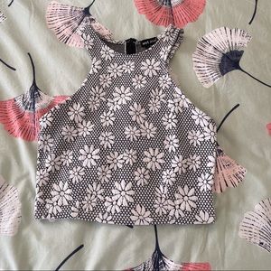 Wet Seal Floral Crop Top